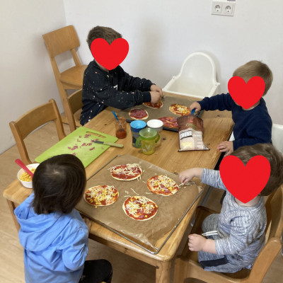 Mittagessen vorbereiten